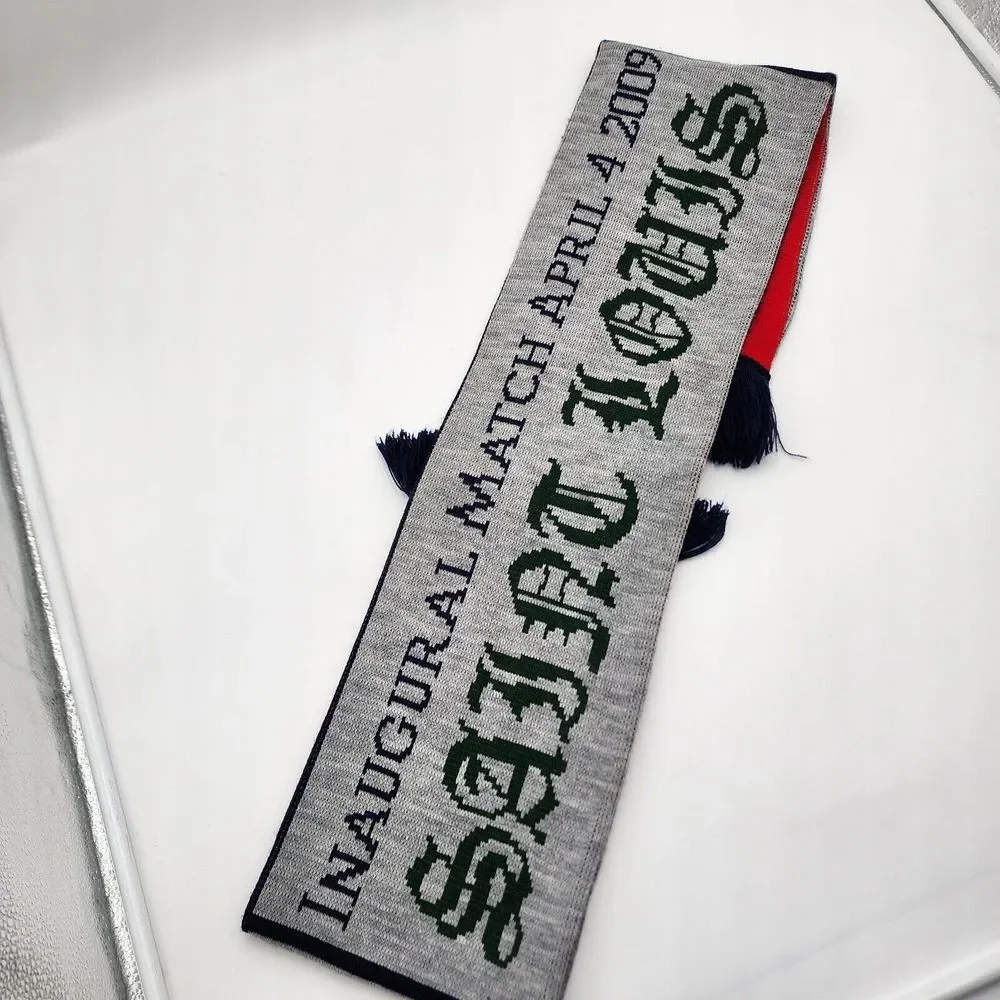 Chicago Red Stars Saint Louis Scarf‎ Red Blue Gray 55